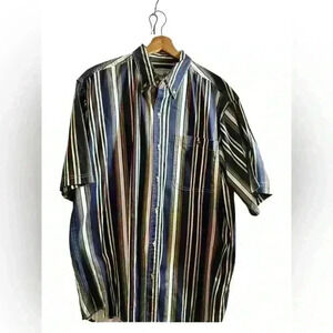 Pine Grove Vintage Retro Cotton Men’s Shirt Size Large